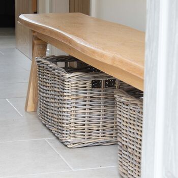 Rattan Console Basket, 3 of 4