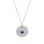 Derya Evil Eye Coin Necklace, thumbnail 5 of 7