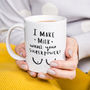 New Mum 'I Make Milk Whats Your Super Power' Mug, thumbnail 3 of 9