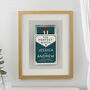 Anniversary Oak Framed Perfect Match Print, thumbnail 1 of 2