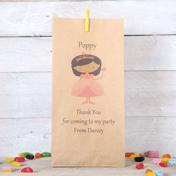 Personalised Princess Party Bag, 2 of 4