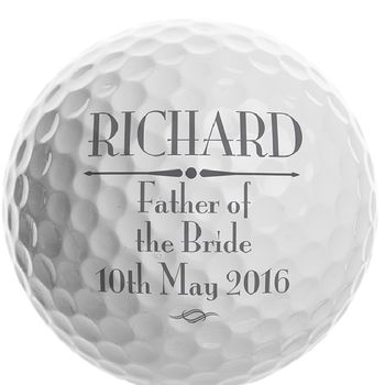 Personalised Message Golf Ball, 2 of 2