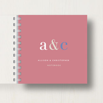 Personalised Couples Small Notebook, 10 of 10
