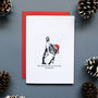 Funny Fat Cat Christmas Card Or Pack, thumbnail 1 of 2