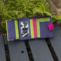 Personalised Purple Small Leather Purse Wallet Rfid Protected, thumbnail 6 of 9