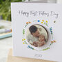 First Father's Day Photo Magnet Card, thumbnail 5 of 7
