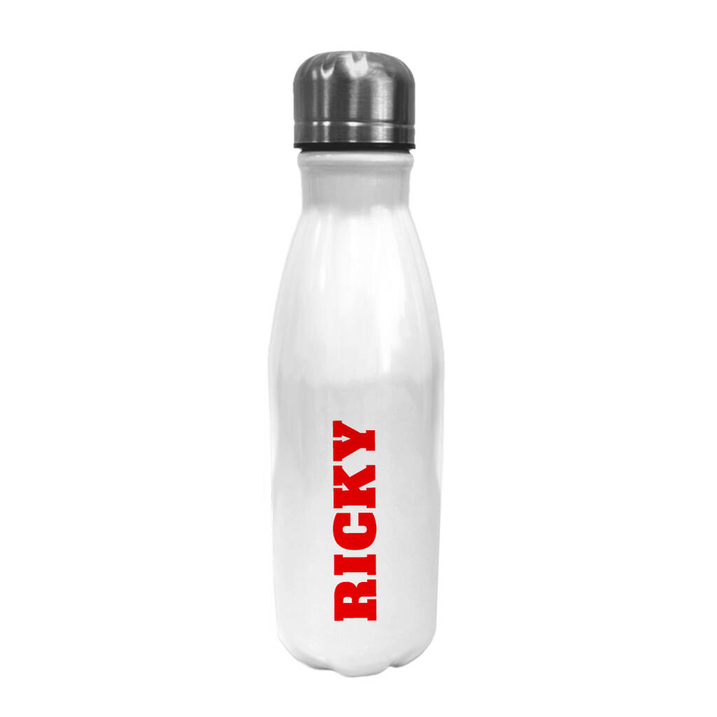 Personalised Bowling Water Bottle, 1 of 12