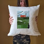 Birthday Gift For Golfer Personalised Birth Year Cushion, thumbnail 3 of 6