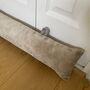 Personalised Draught Excluder With Filling And Hoops, thumbnail 10 of 10