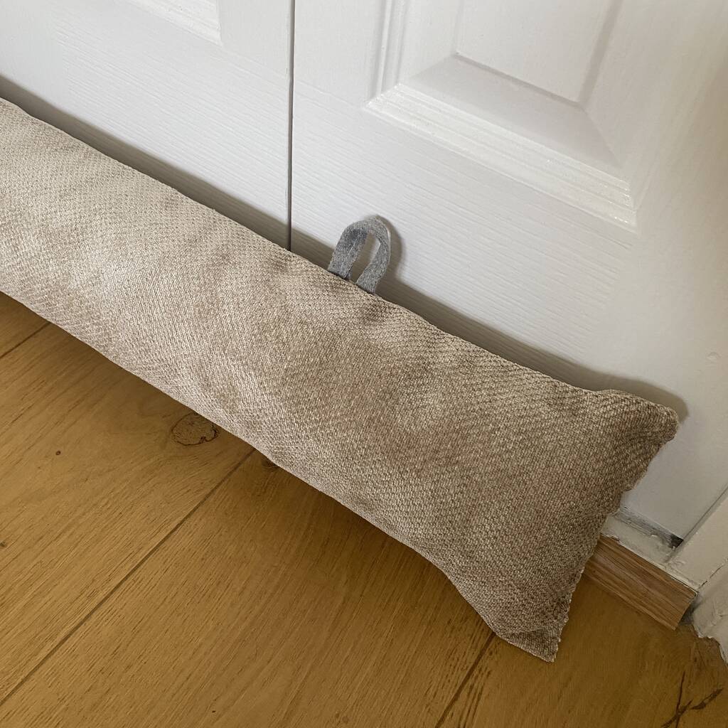 Personalised Draught Excluder With Filling And Hoops By SCANDALO AL