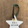 Personalised Clay Bauble Tree Decoration, thumbnail 4 of 4