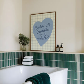 Could We Cuddle Print, Nursery Print, Bedroom Art, 9 of 12