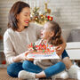 Pop Up Christmas Card – 3D Festive House Scene, thumbnail 4 of 6