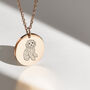 Custom Pet Portrait Necklace, thumbnail 8 of 10