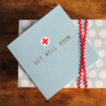 Gold Foiled Get Well Soon Card, 4 of 5