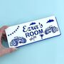 Personalised Monster Truck Children's Door Sign, thumbnail 1 of 12