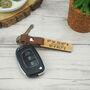 Personalised Wooden Coordinate Location Keyring, thumbnail 7 of 7