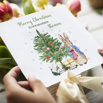 Peter Rabbit Christmas Card, 4 of 6