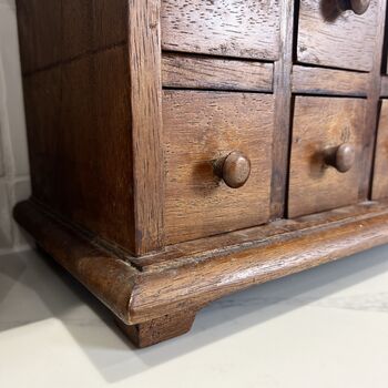 Wooden Apothecary Drawer Chest, 4 of 6