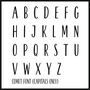 Personalised Wall Name Comet Font, thumbnail 3 of 5