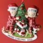 Personalised Selfie Couple Christmas Decoration, thumbnail 2 of 5