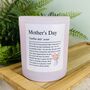 Personalised Mothers Day Definition Candle, thumbnail 3 of 11