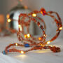 Recycled Sari Silk Fairy Light String, thumbnail 1 of 9