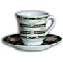 Floral 12pc Tea Coffee Set Ceramic Porcelain China, thumbnail 1 of 3
