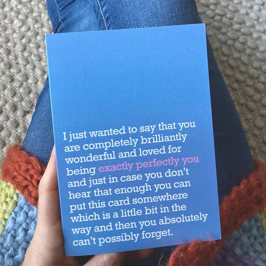 Exactly Perfectly You : Card To Celebrate Someone Great, 1 of 7