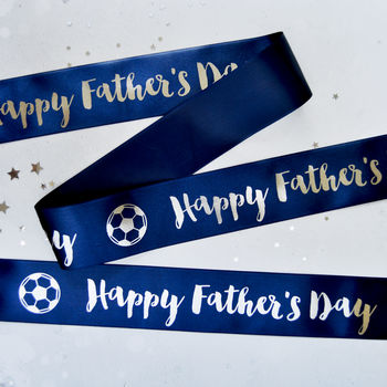 Father's Day 48mm Personalised Printed Ribbon, 2 of 7