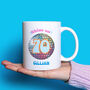 'Disco Ball' Personalised Age Birthday Mug, thumbnail 3 of 6