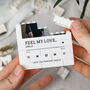Personalised Wedding Song Playlist Photo Block Keepsake Copy, thumbnail 6 of 10
