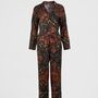 Folksy Fox Pyjamas Black, thumbnail 6 of 8