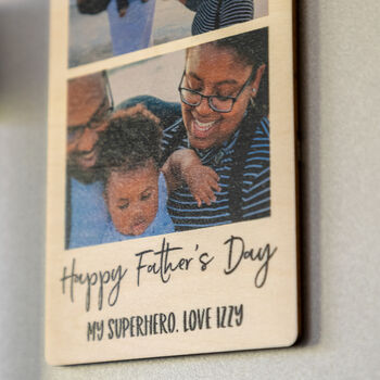Personalised Photo Magnet With Two Images, 6 of 7