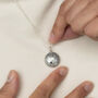 Silver Tree Of Life Fingerprint Locket Necklace, thumbnail 3 of 8