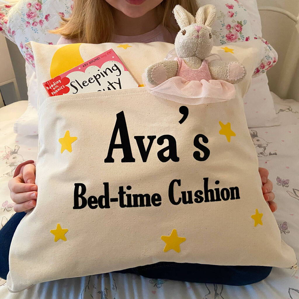 Personalised Child's Bedtime Cushion, 1 of 3
