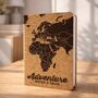 Cork Travel Journal World Map Gift For Travellers, thumbnail 1 of 10