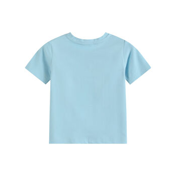 Timmy Blue Tractor Printed T Shirt, 2 of 10