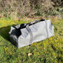 Inglenook Ash Bucket In French Grey With Log Bag, thumbnail 3 of 8