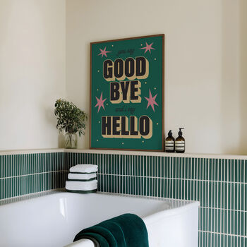 Hello Goodbye Print, 8 of 11