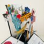 New York Themed 3D Birthday Card, thumbnail 4 of 7