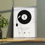Personalised Record Print, thumbnail 1 of 5