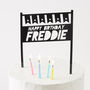 Personalised Flag Bunting Birthday Cake Topper, thumbnail 5 of 7
