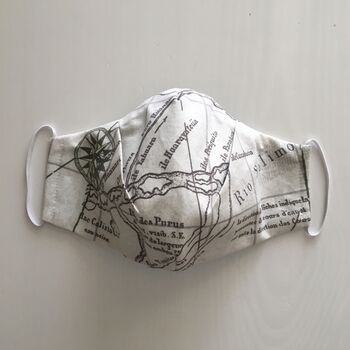 Children's Silk Lined Upcycled Cotton Face Mask, 8 of 12