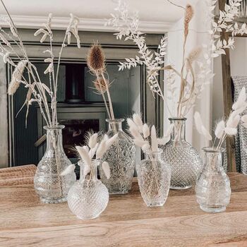 Pressed Glass Decanters Vases, 3 of 12