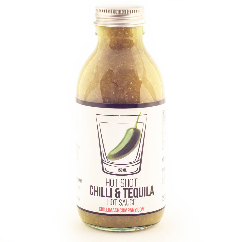 Hot Shot Tequila And Chilli Hot Sauce 150ml