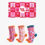 Summer Vibes Bamboo Socks Gift Set For Women, thumbnail 1 of 4
