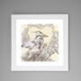 'Two Herons In Nest' Print, thumbnail 2 of 3