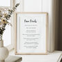 Fathers Day Dad Poem Print, Unframed, thumbnail 6 of 6