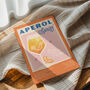 Retro Aperol Spritz Cocktail Print, thumbnail 3 of 9